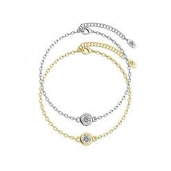 Bracelet Birth Stone Myc-Paris - Multicolore et Cristal DB0005_S_04+DB0005_G_04