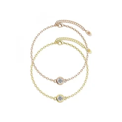 Bracelet Birth Stone Myc-Paris - Multicolore et Cristal DB0005_G_04+DB0005_RG_04