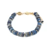 Bracelet Blima en pierres Lapis-lazuli