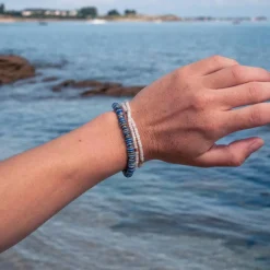 Bracelet Blima en pierres Lapis-lazuli