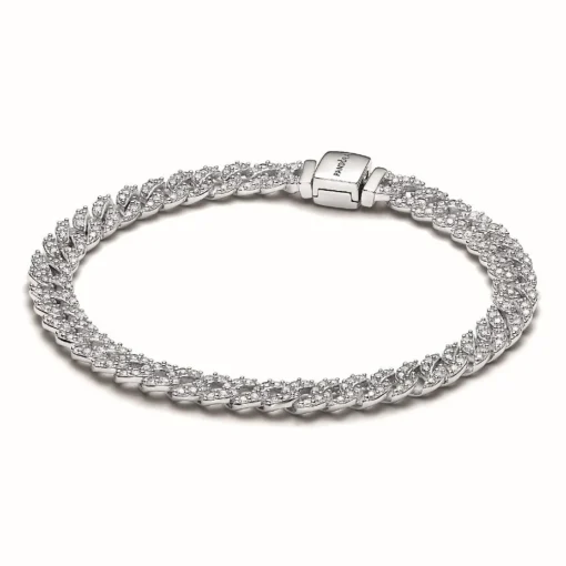 Bracelet Chaîne Pavé Pandora Timeless