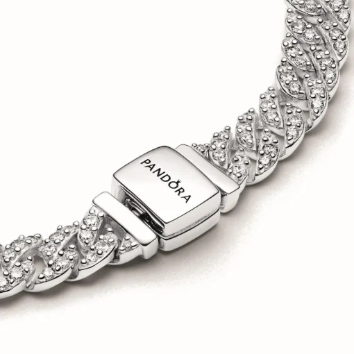 Bracelet Chaîne Pavé Pandora Timeless