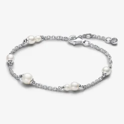 Bracelet Chaîne Perles de Culture