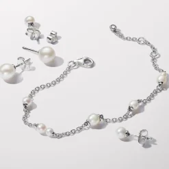 Bracelet Chaîne Perles de Culture