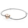 Bracelet Cœur & Maille Serpent Moments