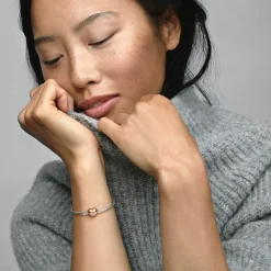 Bracelet Cœur & Maille Serpent Moments