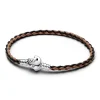 Bracelet en Cuir Tressé Disney Fermoir Le Roi Lion Pandora Moments