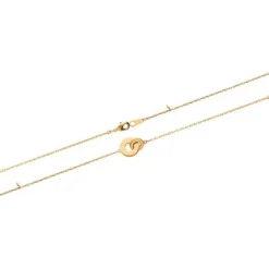 Bracelet fantaisie double rond femme plaqué or Maison de la Bijouterie UYZZ64ZV