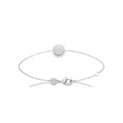 Bracelet fantaisie Femme étoile argent rhodié Maison de la Bijouterie VW3Y5WZV