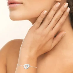 Bracelet fantaisie Femme Argent Maison de la Bijouterie WYZZ64ZV