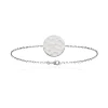 Bracelet fantaisie rond martelé Femme Argent Maison de la Bijouterie WYZ600ZV