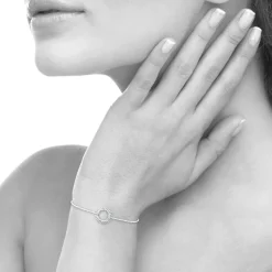 Bracelet fantasie soleil Femme Argent Maison de la Bijouterie WYZ60YZV