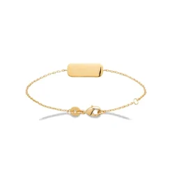 Bracelet femme à graver plaqué or Maison de la Bijouterie UYZU4ZZV