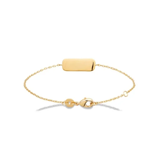 Bracelet femme à graver plaqué or Maison de la Bijouterie UYZU4ZZV