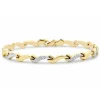 Bracelet Femme Stella 2-26-8162 Or Jaune et Blanc