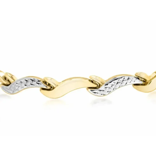 Bracelet Femme Stella 2-26-8162 Or Jaune et Blanc
