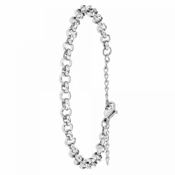 Bracelet Femme Angèle M - B2379-ARGENT Acier Argent