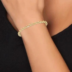Bracelet Femme Angèle M - B2379-DORE Acier Doré