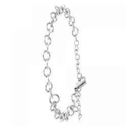 Bracelet Femme Angèle M B2375-ARGENT - Acier Argent