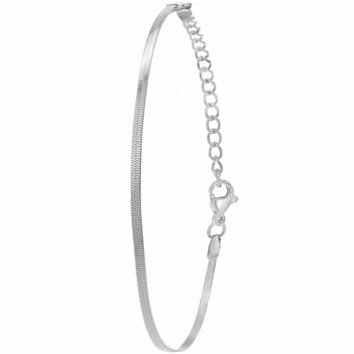 Bracelet Femme Angèle M B2397-ARGENT - Acier Argent