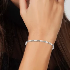 Bracelet Femme Angèle M B2373-ARGENT - Métal Argent