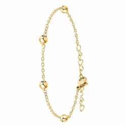 Bracelet Femme Angèle M B2371-DORE - Acier Doré