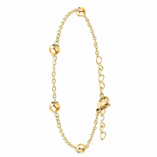 Bracelet Femme Angèle M B2371-DORE - Acier Doré