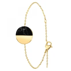 Bracelet Femme Angèle M B2422-DORE