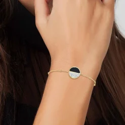 Bracelet Femme Angèle M B2313-DORE - Acier Doré