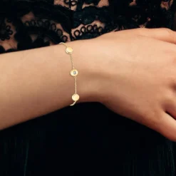 Bracelet Femme Angèle M B2412-DORE