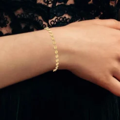 Bracelet Femme Angèle M B2393-DORE - Acier Doré