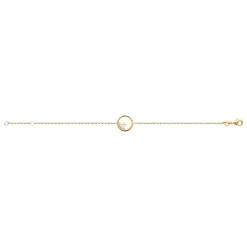 Bracelet femme anneau oz plaqué or Maison de la Bijouterie UW404WZV