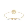 Bracelet femme arbre de vie plaqué or Maison de la Bijouterie UYY0UZZV