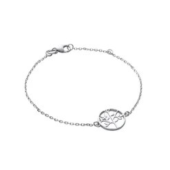 Bracelet Femme arbre de vie Argent Maison de la Bijouterie WYZY65ZV