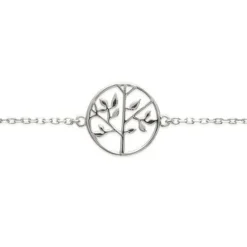 Bracelet Femme arbre de vie Argent Maison de la Bijouterie WYZY65ZV