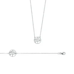 Bracelet Femme arbre de vie Argent Maison de la Bijouterie WYZY65ZV