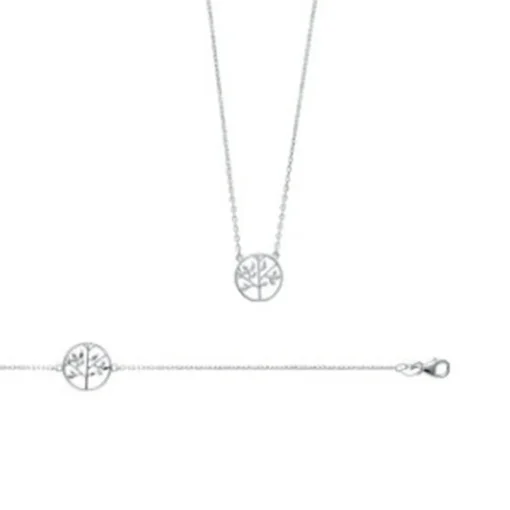 Bracelet Femme arbre de vie Argent Maison de la Bijouterie WYZY65ZV