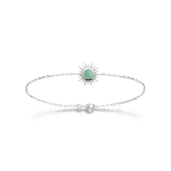 Bracelet femme argent aventurine Maison de la Bijouterie VW3Z4YZV
