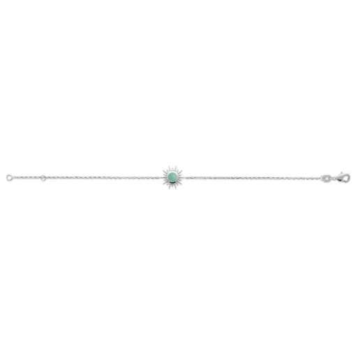 Bracelet femme argent aventurine Maison de la Bijouterie VW3Z4YZV