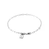 Bracelet femme argent cadenas Maison de la Bijouterie VW35YUZV