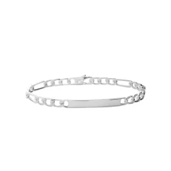 Bracelet femme argent chainage figaro 1-3 4mm Maison de la Bijouterie 533004ZV