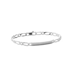 Bracelet femme argent chainage figaro 1-1 4mmMaison de la Bijouterie 56Z004ZV