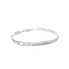 Bracelet femme argent chainage figaro 1-3 4mm Maison de la Bijouterie 563004ZV