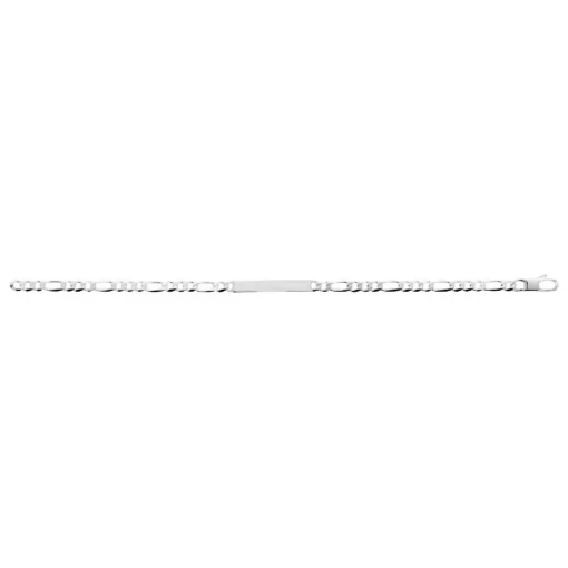 Bracelet femme argent chainage figaro 1-3 4mm Maison de la Bijouterie 563004ZV