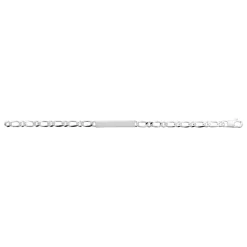 Bracelet femme argent chainage figaro 1-1 5mm Maison de la Bijouterie 56Z005ZV