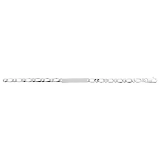 Bracelet femme argent chainage figaro 1-1 5mm Maison de la Bijouterie 56Z005ZV