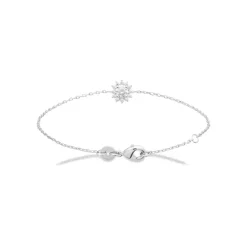 Bracelet femme argent fantaisie oxyde de zirconium Maison de la Bijouterie VW3U6UZV