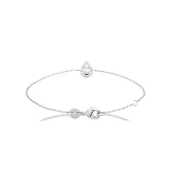 Bracelet femme argent goutte oxyde de zirconium Maison de la Bijouterie VW345ZZV