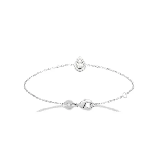 Bracelet femme argent goutte oxyde de zirconium Maison de la Bijouterie VW345ZZV
