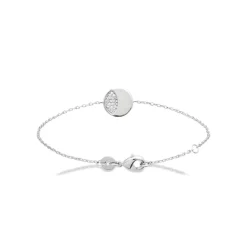 Bracelet femme argent nacre oxyde de zirconium Maison de la Bijouterie VW33ZVZV